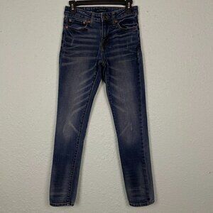 Aeropostale  Skinny Jeans – Size 27/30 – Blue Mid Rise Stretch